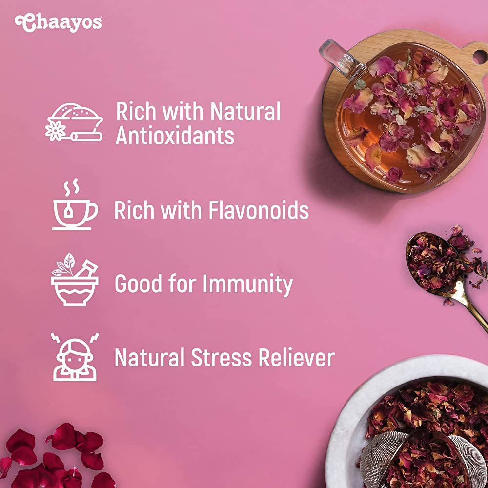 Chaayos Herbal Rose Tea