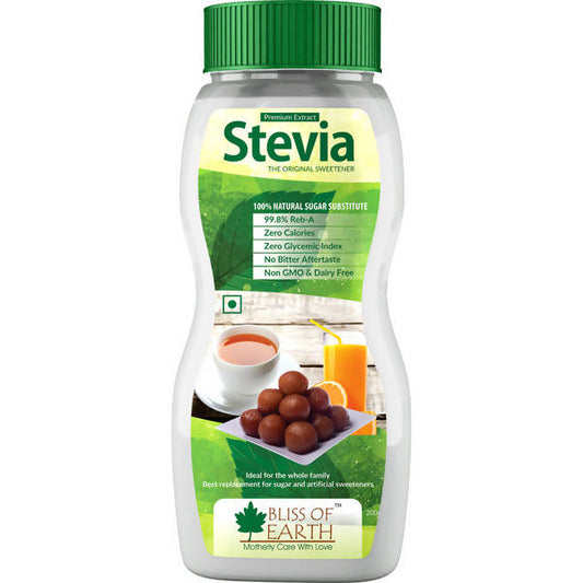 Bliss of Earth 99.8% Reb A Sugarfree Stevia Powder - buy in USA, Australia, Canada