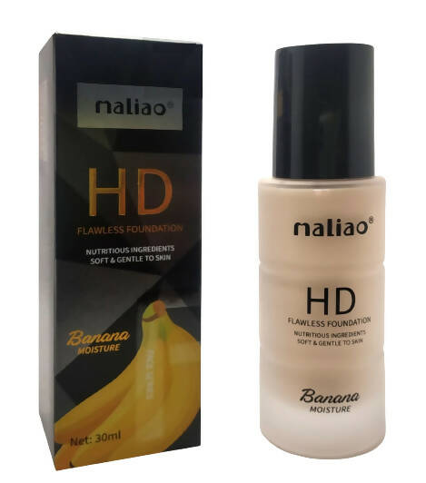 Maliao Professional Hd Flawless Banana Foundation - BUDNE