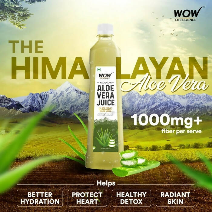 Wow Life Science Himalayan Aloe Vera Juice