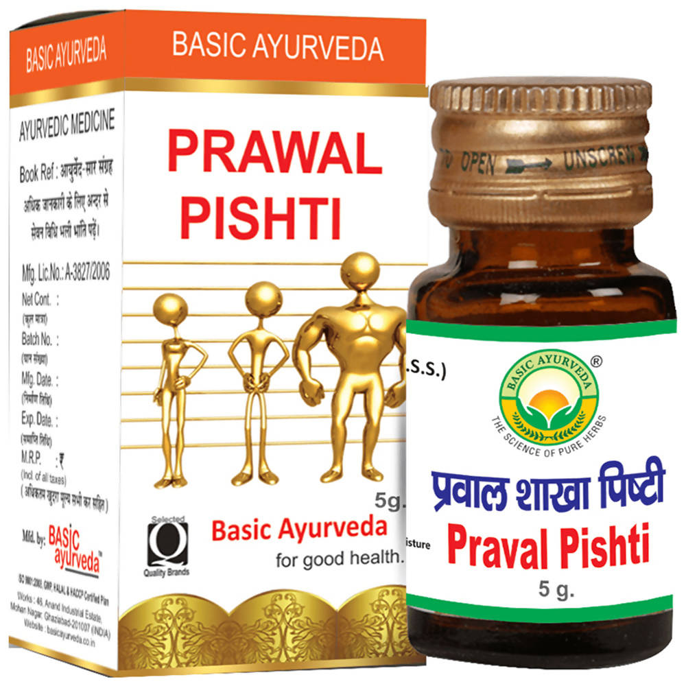 Basic Ayurveda Prawal Pishti 5 gm