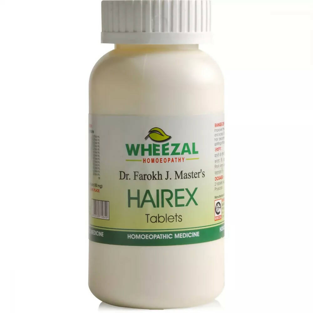 Wheezal Homeopathy Hairex Tablets