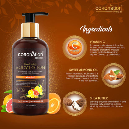 Coronation Herbal Vitamin C Moisturizing Body Lotion