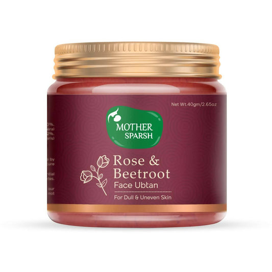 Mother Sparsh Rose and Beetroot Face Ubtan Powder - BUDNE