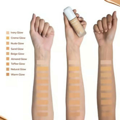 Mamaearth Glow Serum Foundation-Warm Glow