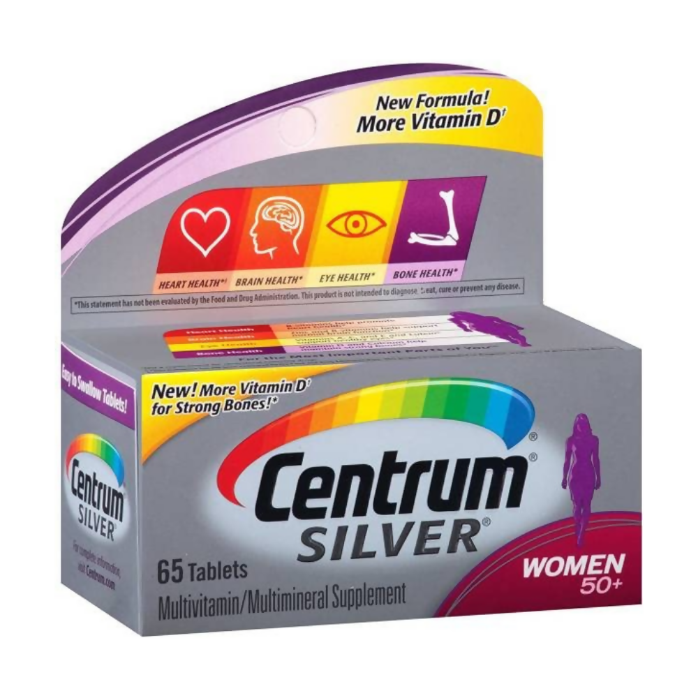 Centrum Silver Women 50+ Multivitamin Tablets -  usa australia canada 