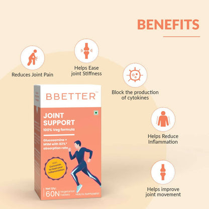 BBETTER Joint Support Tablets with Glucosamine