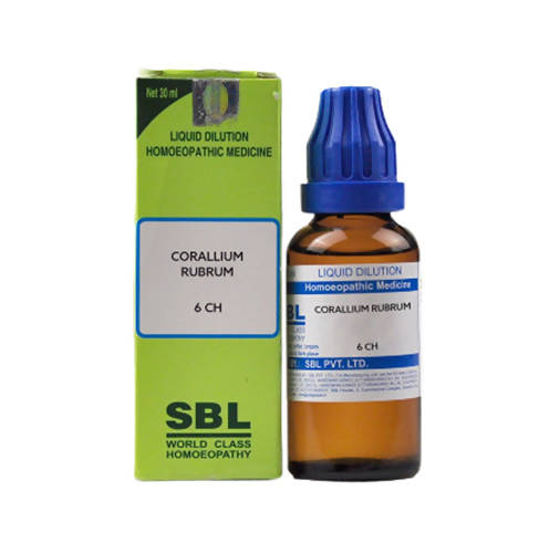 SBL Homeopathy Corallium Rubrum Dilution - BUDEN