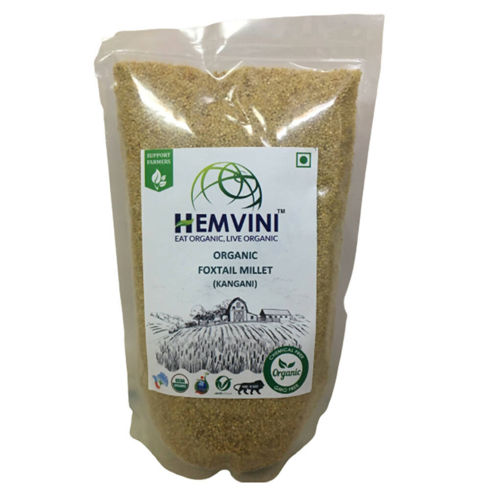 Hemvini Organic Foxtail Millet (Kangani) -  USA, Australia, Canada 