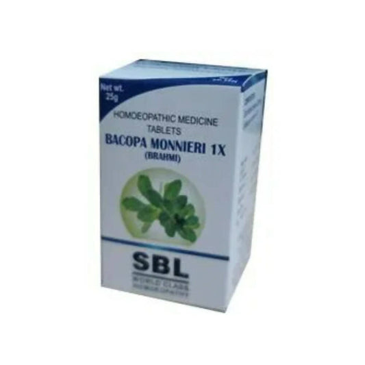 SBL Homeopathy Bacopa Monnieri Tablets - BUDEN