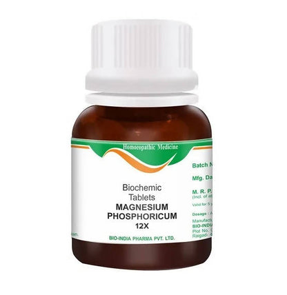 Bio India Homeopathy Magnesium Phosphoricum Biochemic Tablets