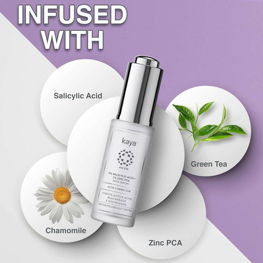 Kaya 2% Salicylic Acid + 1% Zinc PCA Face Serum