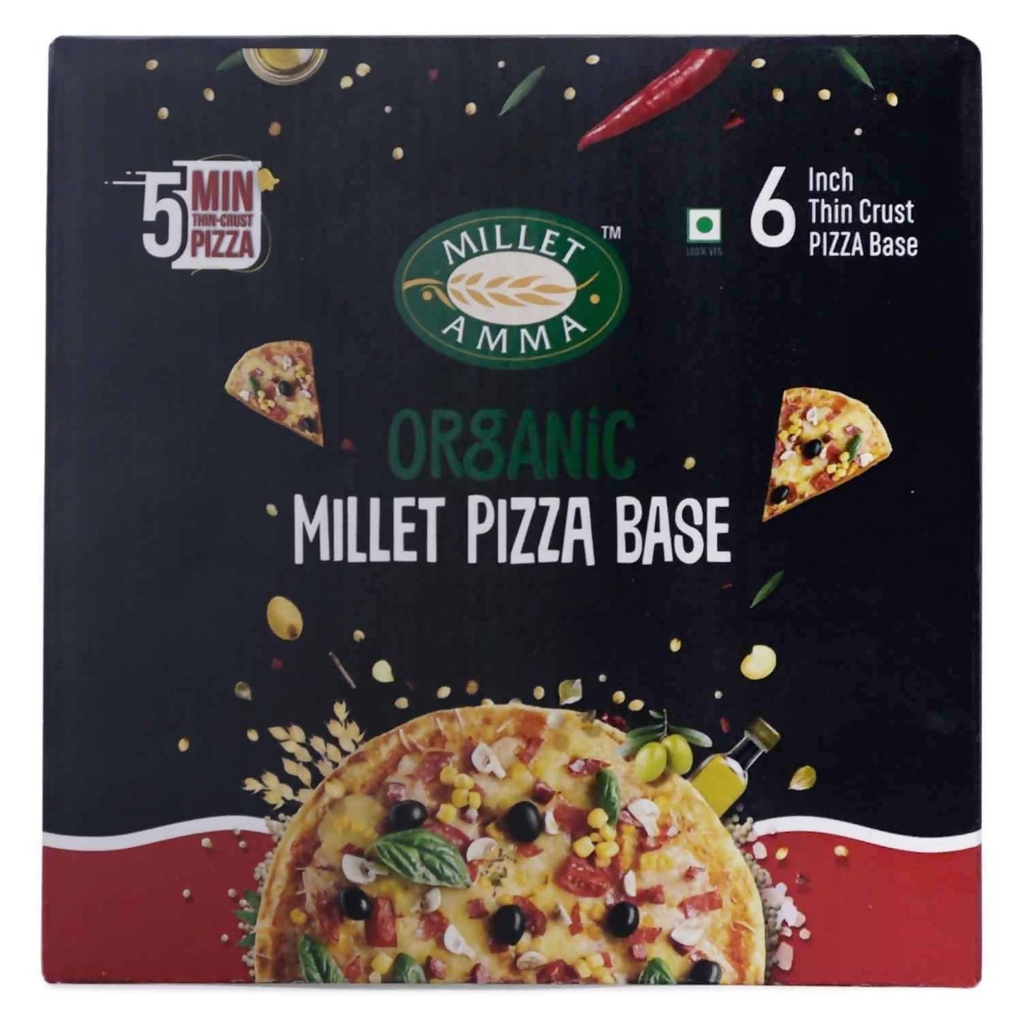Millet Amma Organic Millet Pizza Base - buy in USA, Australia, Canada