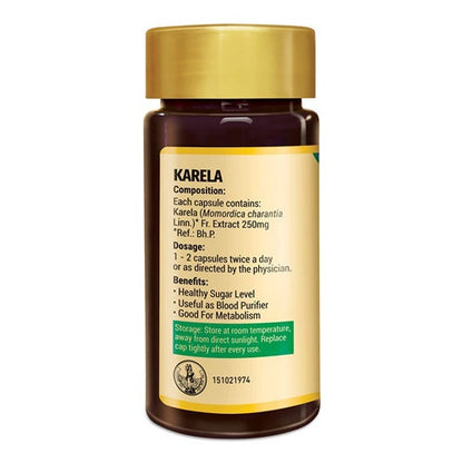 Zandu Karela Pure Herbs Capsules