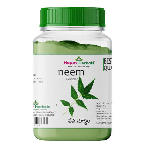 Happy Herbals Neem Powder - BUDNE