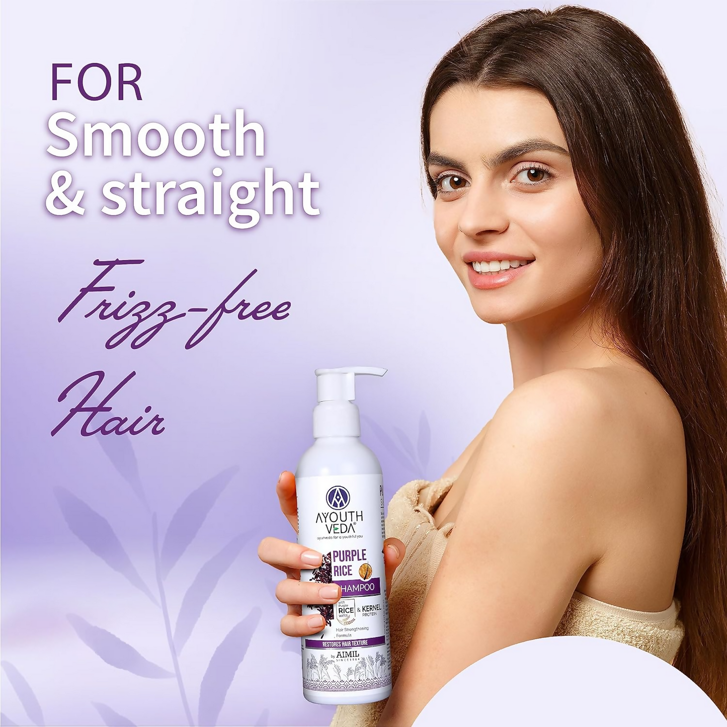 Ayouthveda Purple Rice Shampoo