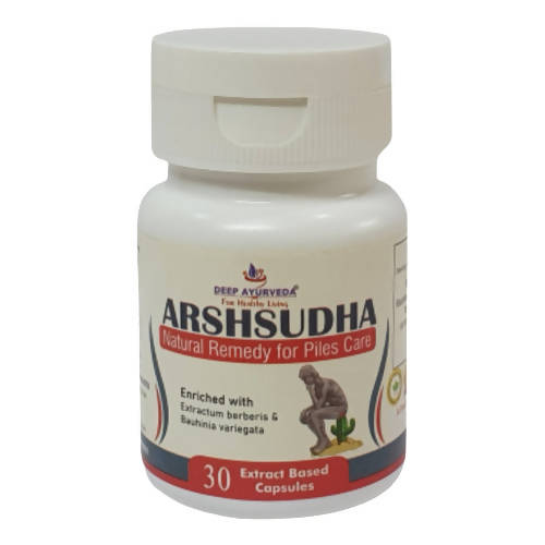 Deep Ayurveda Arshsudha 500mg Vegan Capsules -  usa australia canada 