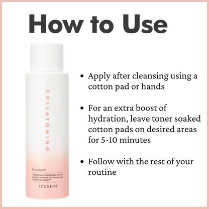 It's Skin Collatoning Emulsion Toner