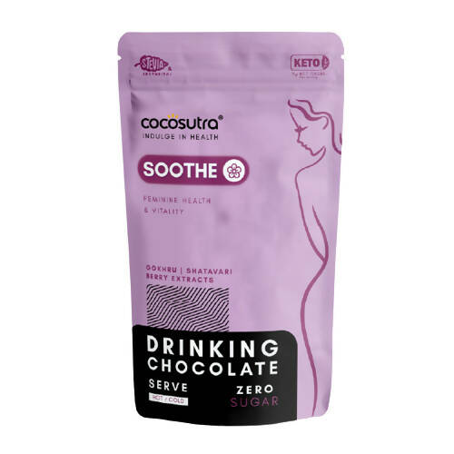 Cocosutra Lite - Soothe - Sugar Free Drinking Chocolate Mix - BUDNE