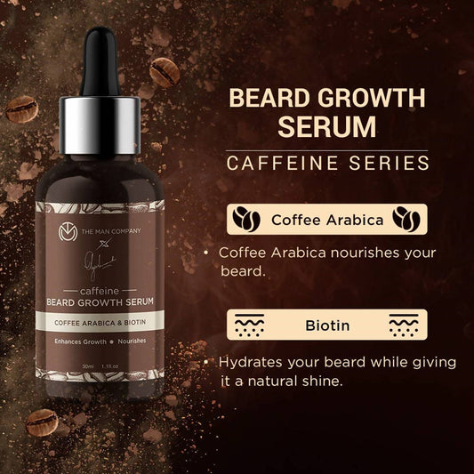 The Man Company Caffeine Beard Growth Serum