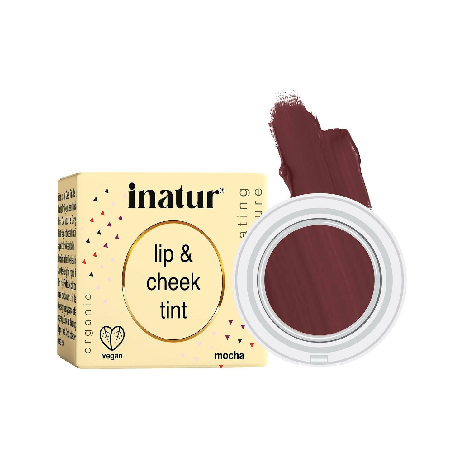 Inatur Lip and Cheek Tint Mocha