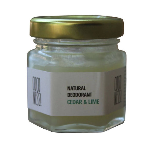 Coconess Natural Deodorant Cedar & Lime - BUDNE