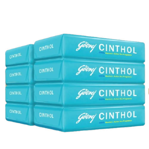 Cinthol Cool Bath Soap - Menthol + Active Deo Fragarance