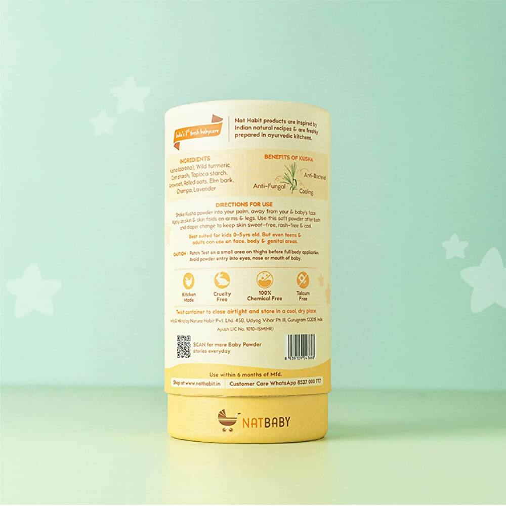 Nat Habit Haldi Kusha Baby Powder