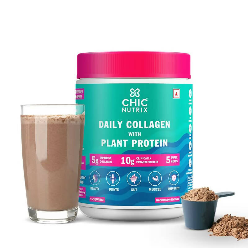 Chicnutrix Daily Collagen With Plant Protein - Mochaccino Flavor