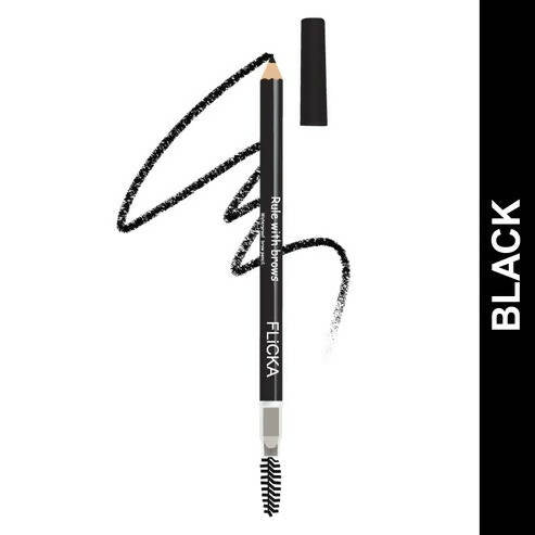 FLiCKA Rule with Brows Brow Pencil - Black