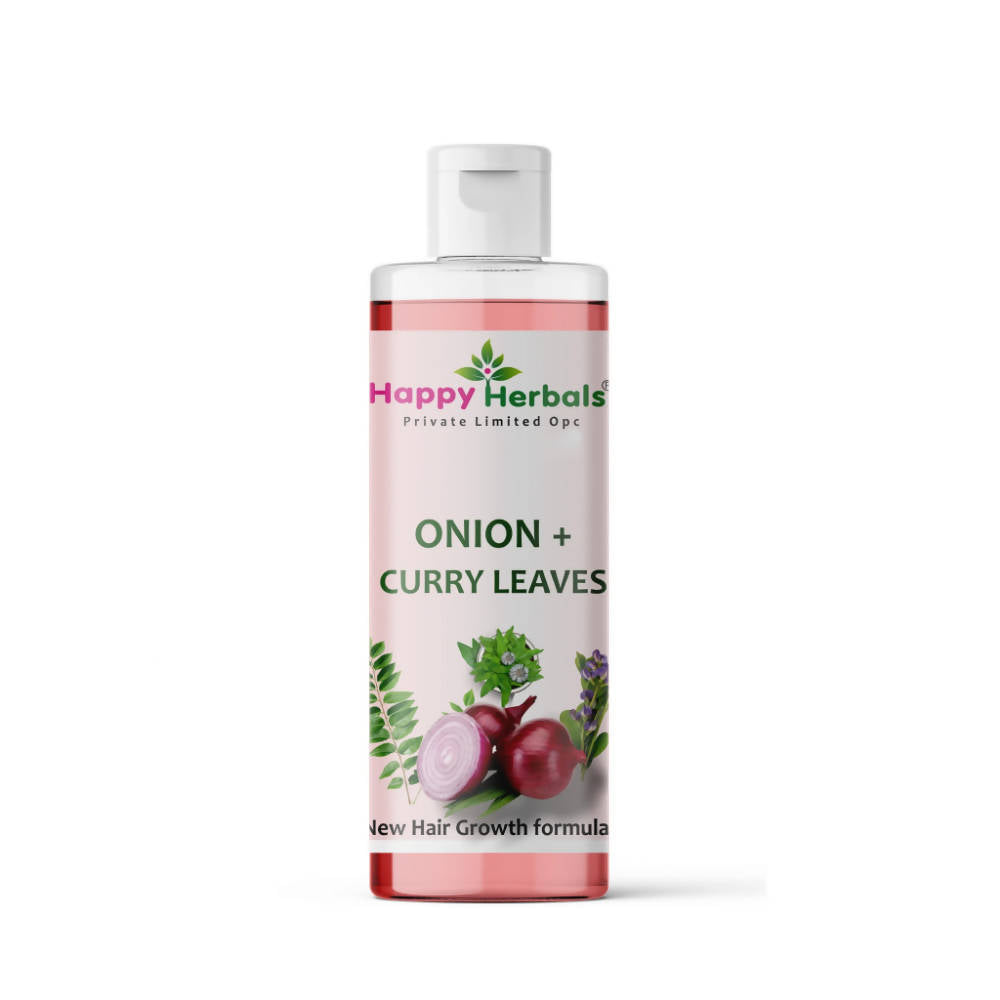 Happy Herbals Onion Curry Leaves Conditioning Shampoo -  buy in usa 