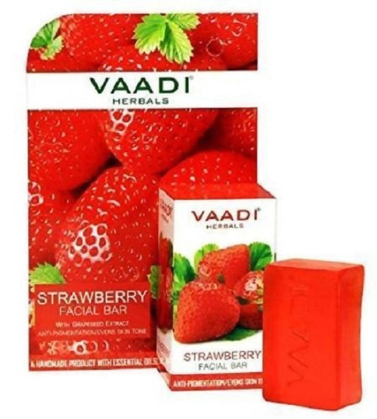 Vaadi Herbals Strawberry Facial Bar - BUDEN