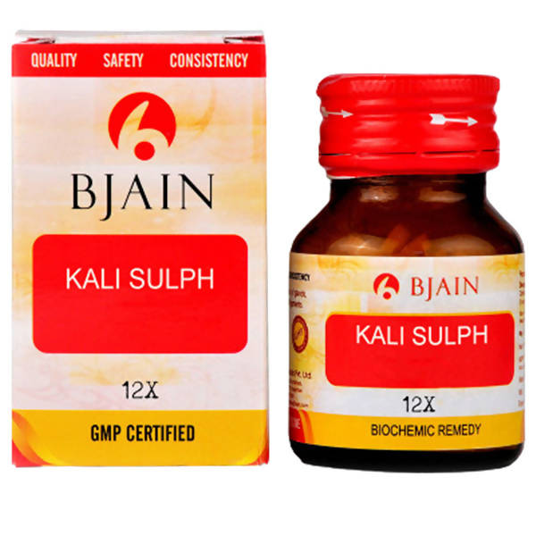 Bjain Homeopathy Kali Sulphuricum Biochemic Tablet -  usa australia canada 
