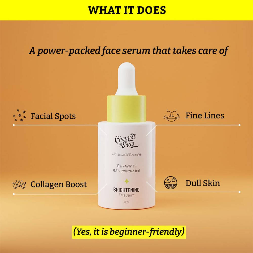 Chemist At Play Brightening Face Serum