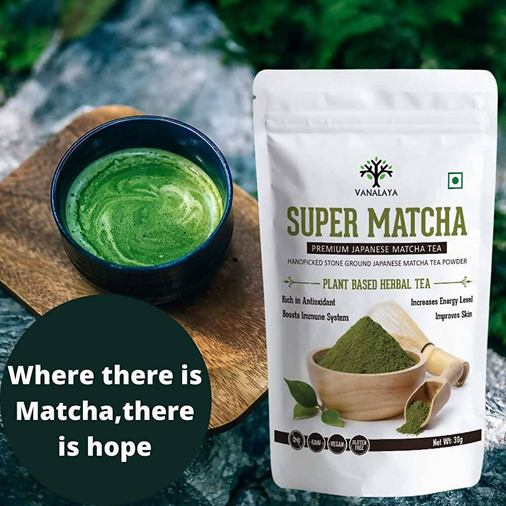 Vanalaya Super Matcha Plant Based Herbal Tea