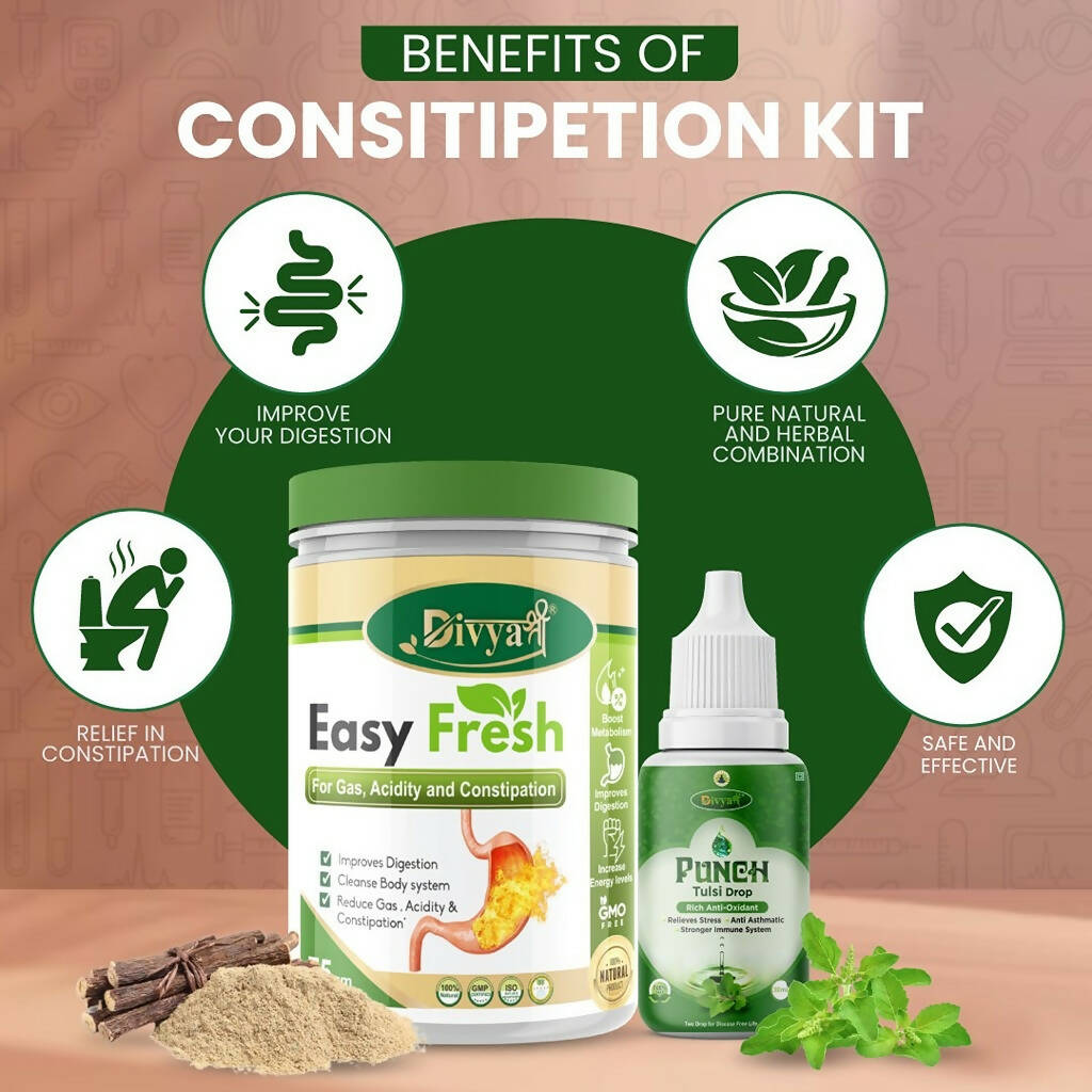 Divya Shree Easy Fresh Powder and Punch Tulsi Drop Combo