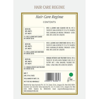 Kama Ayurveda Hair Care Regime Combo