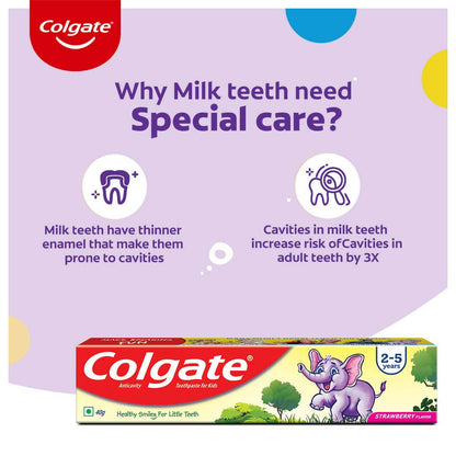 Colgate Kids Strawberry Toothpaste