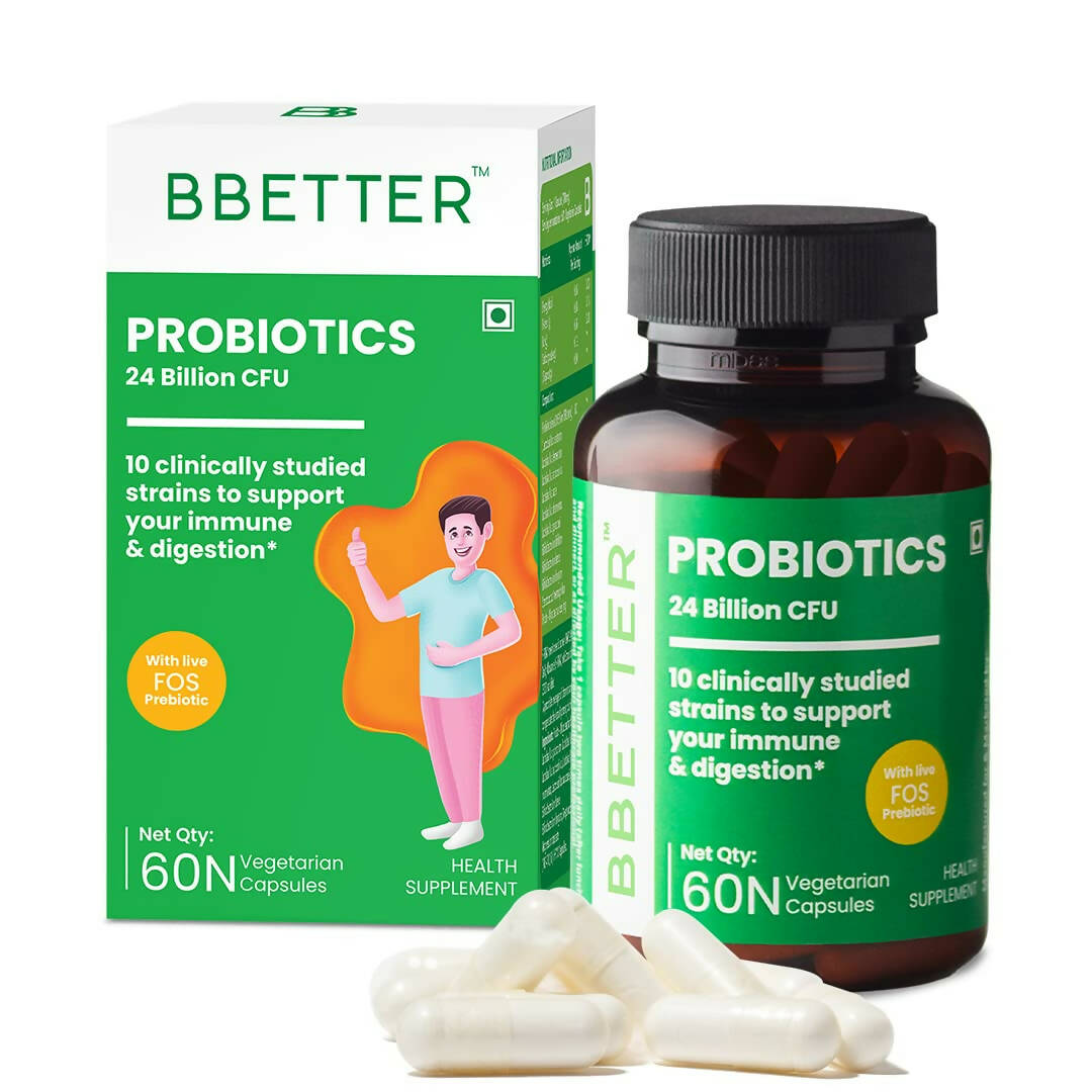 BBETTER Probiotics 24 Billion CFU Capsules -  usa australia canada 