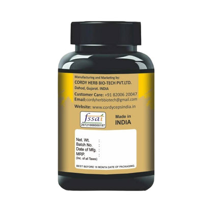 Cordy Herb Curcumin With Bioperine Extract Capsules