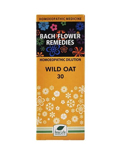 New Life Homeopathy Bach Flower Remedies Wild Oat 30 Dilution