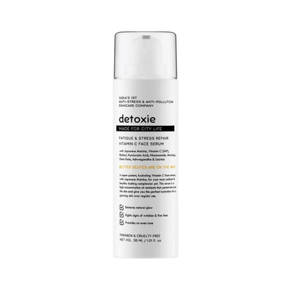 Detoxie Fatigue & Stress Repair Vitamin C Face Serum