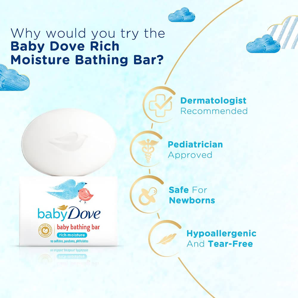 Baby Dove Rich Moisture Bathing Bar