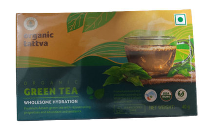 Organic Tattva Green Tea Bags