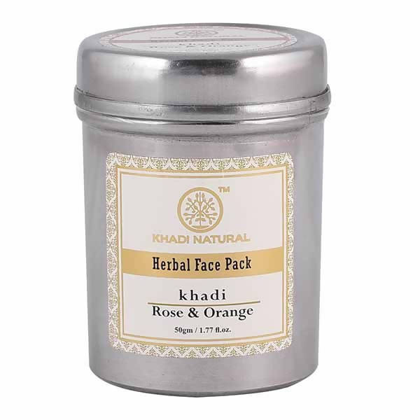 Khadi Natural Rose & Orange Herbal Face Pack