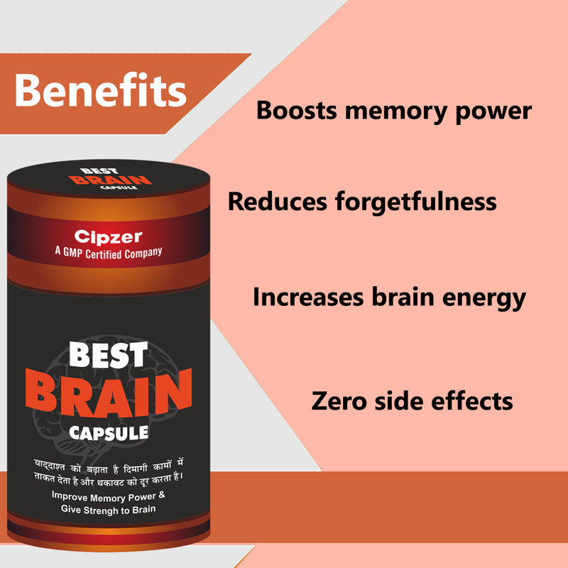 Cipzer Best Brain Capsules