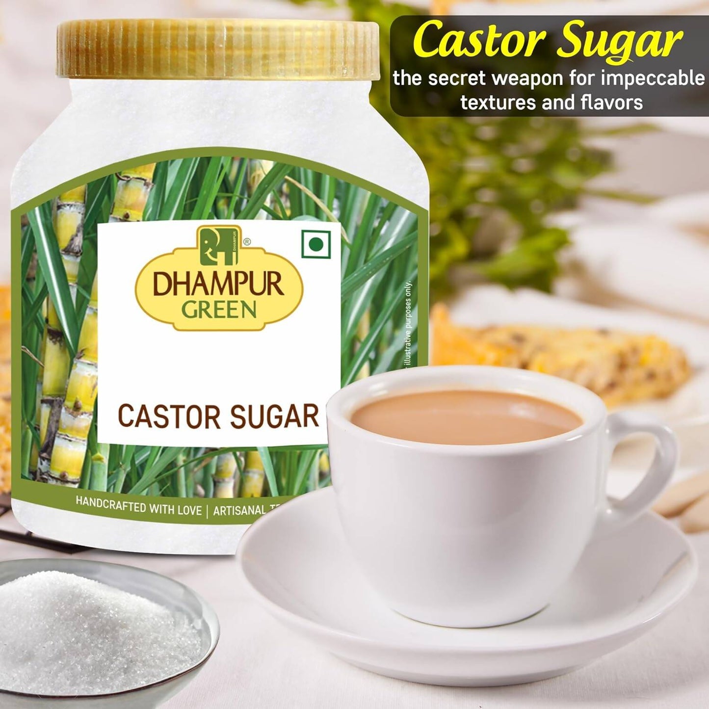 Dhampur Green Castor Sugar