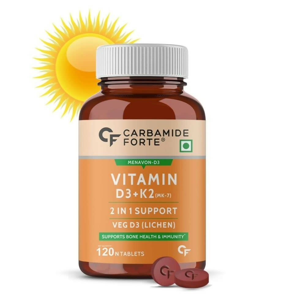 Carbamide Forte Vitamin D3 + K2 + MK7 Tablets -  usa australia canada 