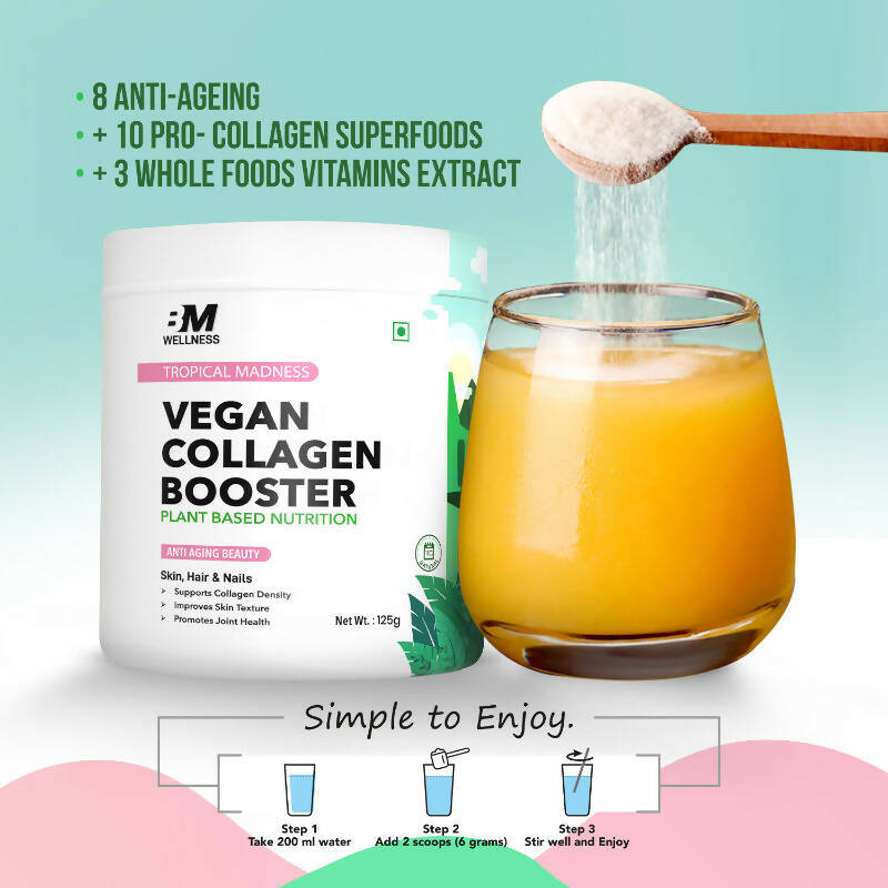 BM Wellness Vegan Collagen Booster - Blueberry
