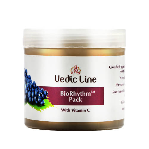 Vedic Line Bio Rhythm Face Pack with Vitamin C - usa canada australia